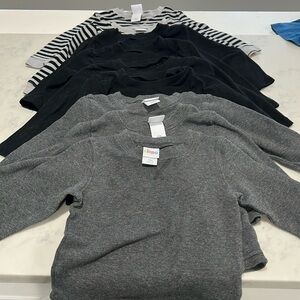 CIRCO BUNDLE of NINE 18months long sleeve shirts.